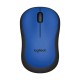 Logitech M221 Silent Wireless Mouse (Blue)